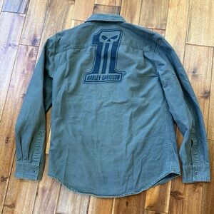 Harley Davidson Button Down Shirt